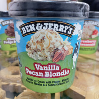 B&J vanilla pecan blondie