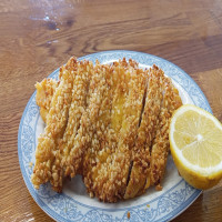 Pollo frito almendrado